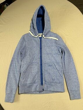 Matix Royal Blue Crewneck with Multicolor Stripe Tag